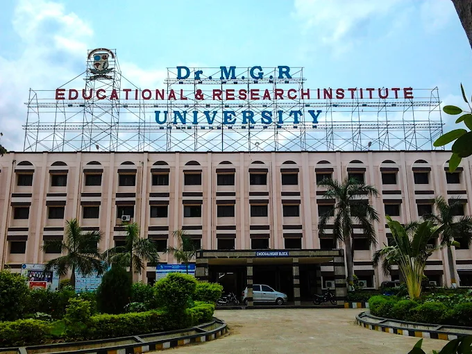Dr. M.G.R. Educational and Research Institute University